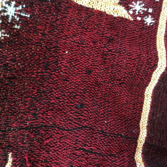 Vintage Disney World Mickey Mouse Tapestry Throw Blanket 42x60" - Picture 12 of 16